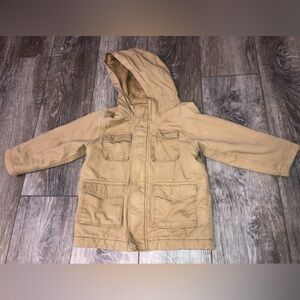 Old Navy Hooded Utility Jacket- Size 3T